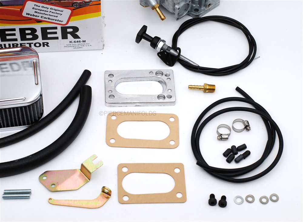 Weber DGV Conversion for Nissan 720 Pickup Z24 - Order Today